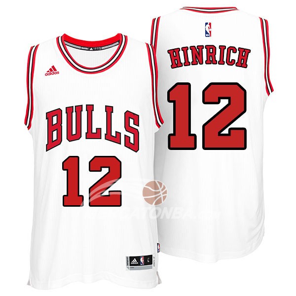 Maglia NBA Hinrich Chicago Bulls Blanco